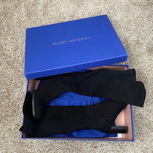Stuart Weitzman Lowjack Over-the-Knee Boot - Picture 1 of 7
